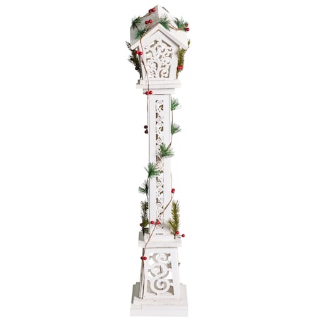 Dekoracja świąteczna LED LUMMENE Latarnia 80 cm Biały