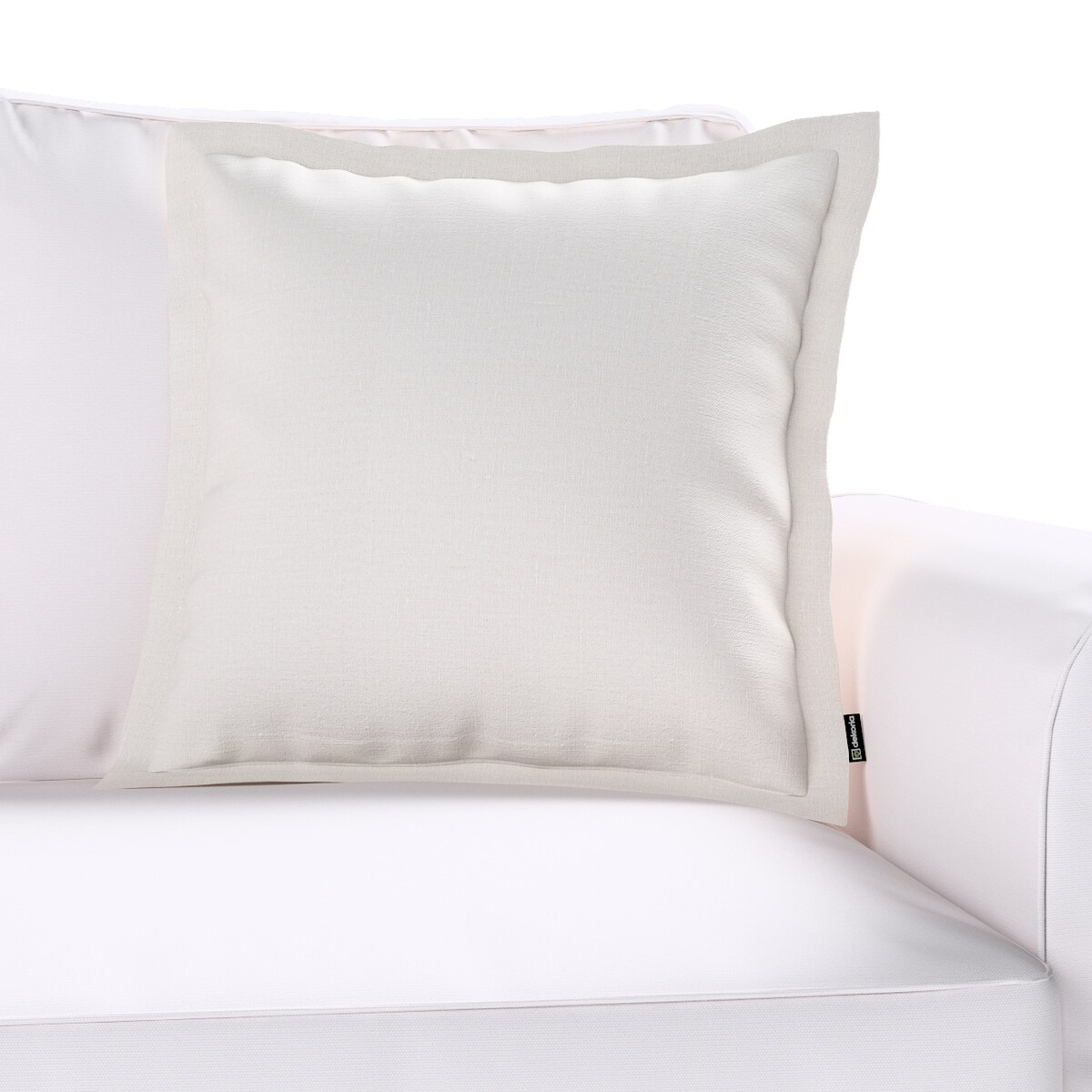 Poszewka Mona na poduszkę 45x45 śmietankowy biały