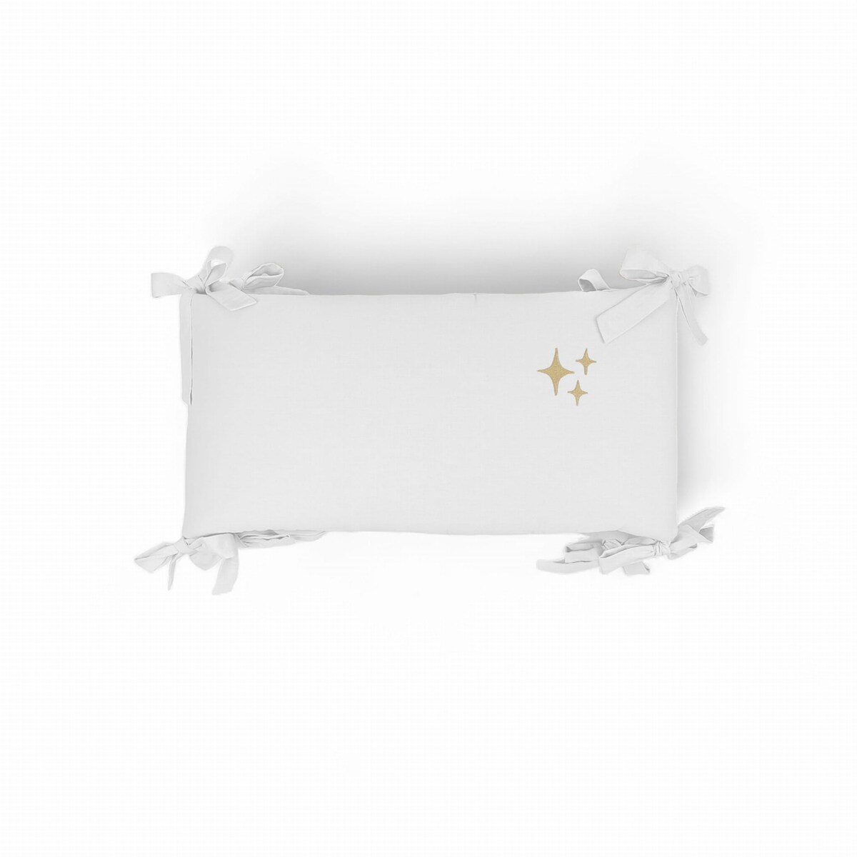 Ochraniacz do łóżeczka washed stars ecru - S