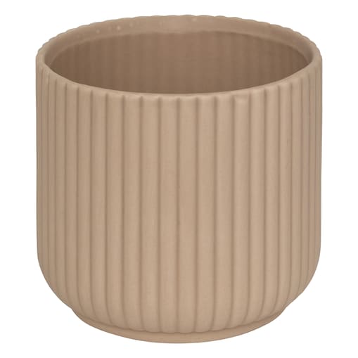 Doniczka z dolomitu, NURIA, 13,5 x 12 cm