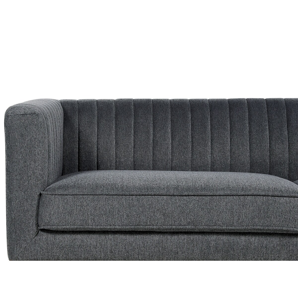 Sofa 3-osobowa ciemnoszara SKAULE