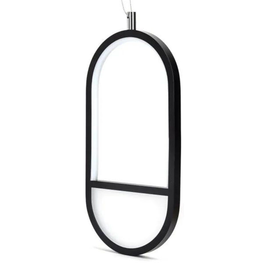 aluminiowa lampa wisząca 13.5w 2700k 120cm