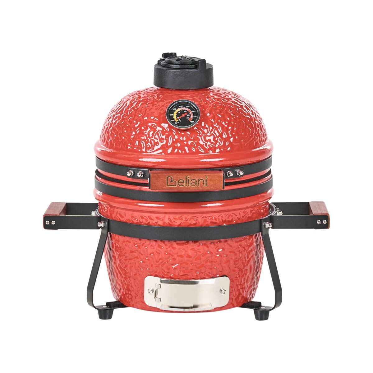 Mini grill węglowy KAMADO Ceramika Czerwony