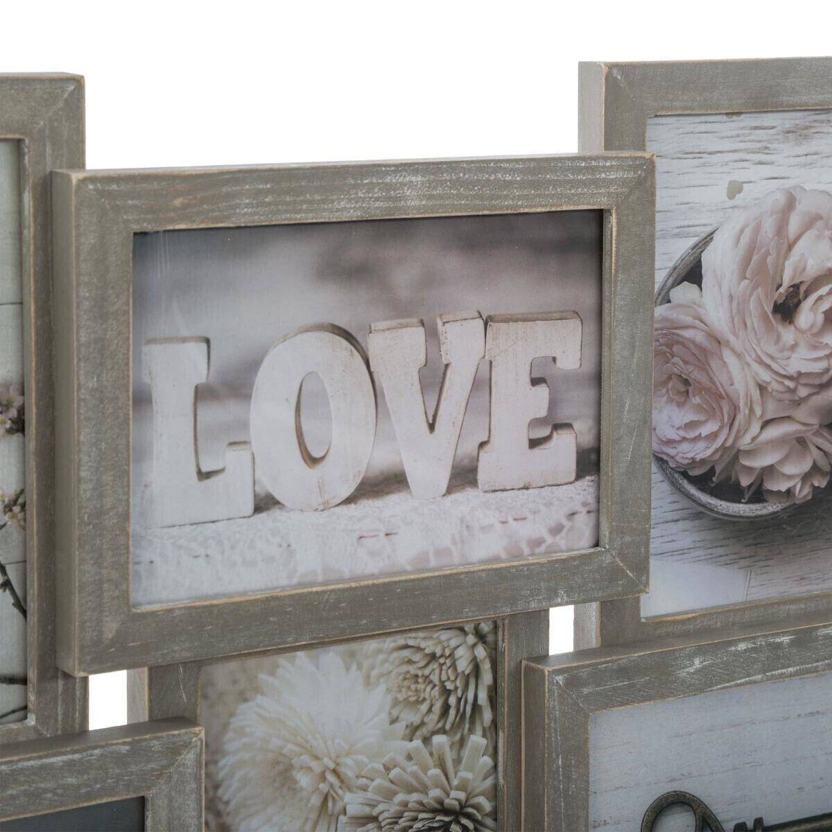 Ramki na zdjęcia, kolaż, 15 elementów, postarzane, Atmosphera