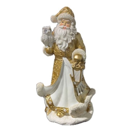 Mikołaj z sową 26 cm Timstor