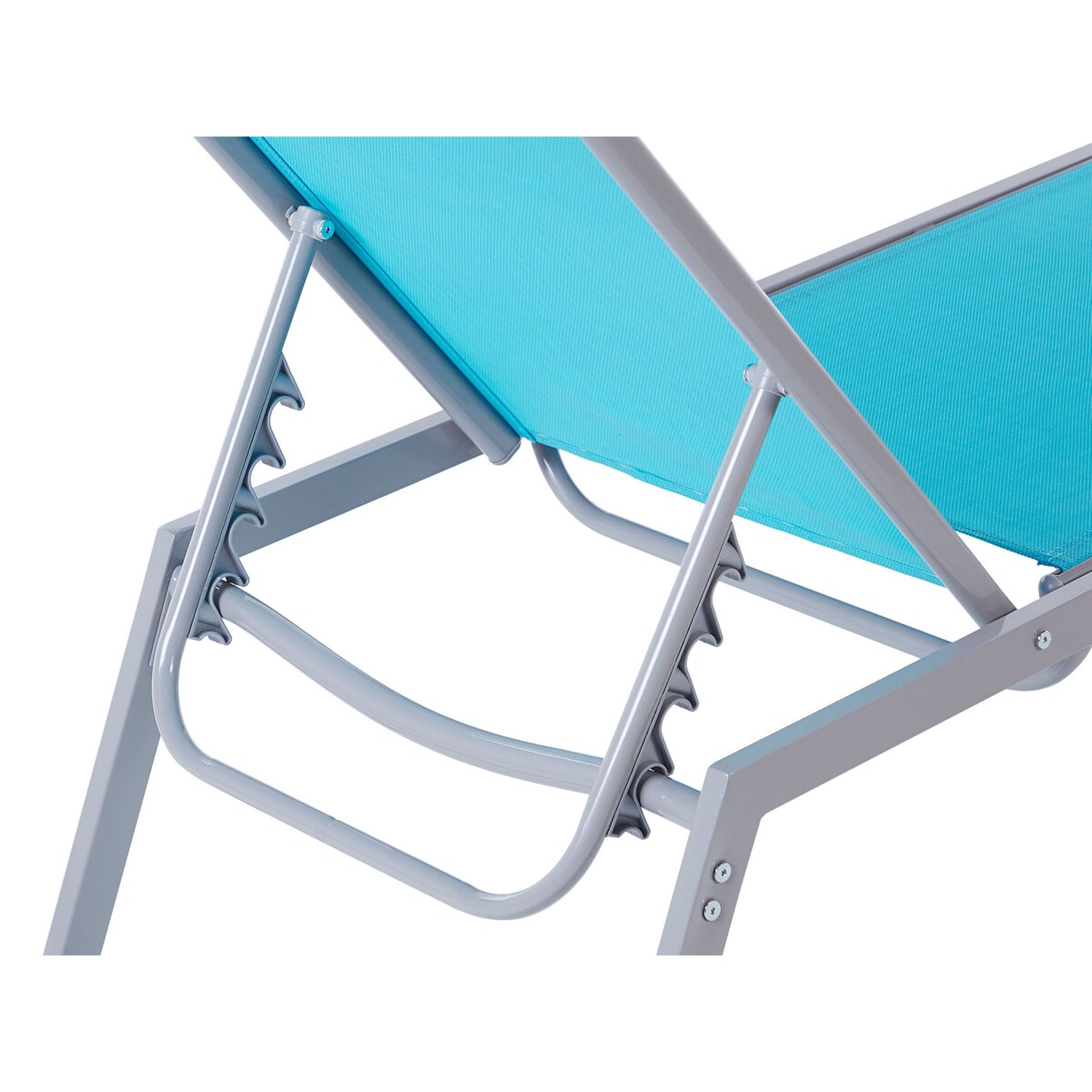 Leżak Metal Niebieski NOLI