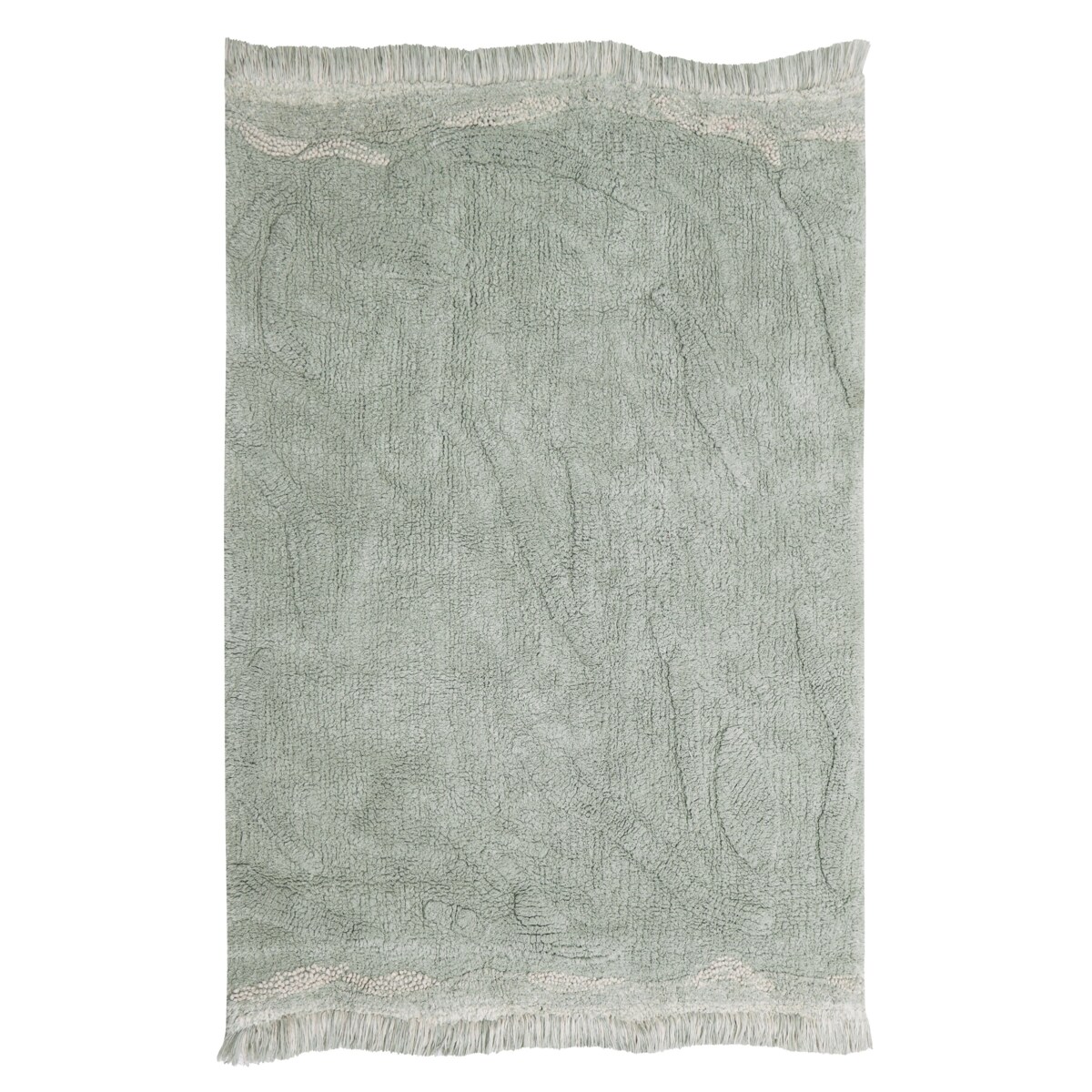 Bawełniany dywan do zabawy do zabawy Fale 90x130cm