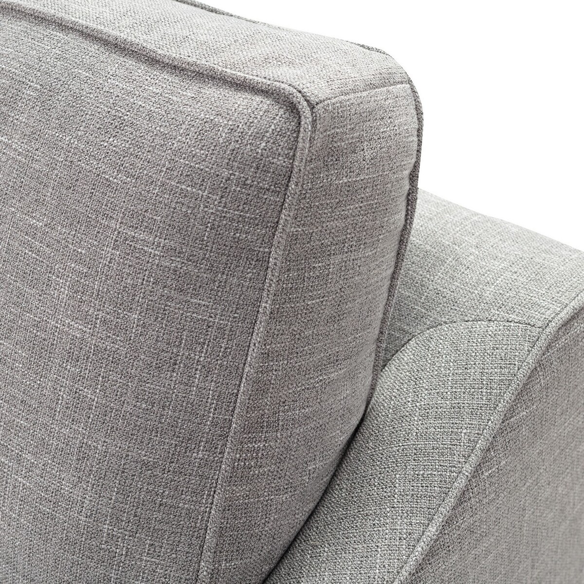 Fotel Venuste linen grey, 78 x 90 x 90 cm