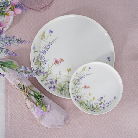 VILLA ITALIA Talerzyk deserowy 15 cm porcelanowy VIOLA