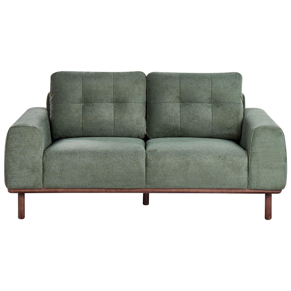 Sofa 2-osobowa zielona LAURILA