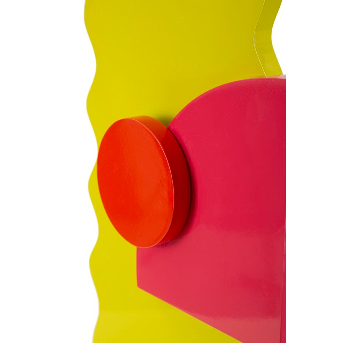 Lampa stołowa Color - B, kolor wielokolorowy, płyta MDF, żelazo i tkanina, 30 x 30 x 60,5 cm, 1 x E27, max. 40 W, do salonu i sypialni, Mauro Ferretti