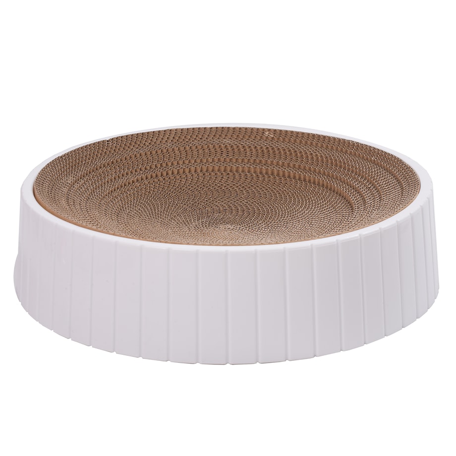 Drapak Dla Kota Z Tekturki Duży Do Drapania Zabawka Kot Leżący Okrągły