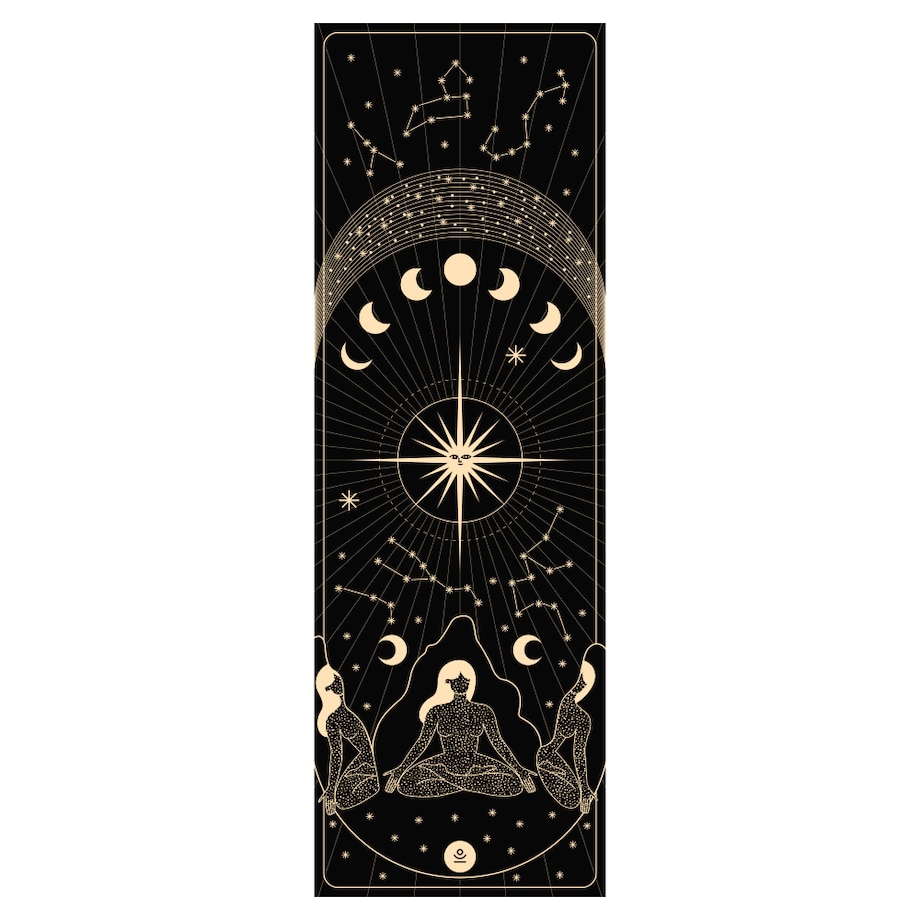 Mata do jogi, ćwiczeń i pilatesu UNIVERSE - kauczukowa, antypoślizgowa