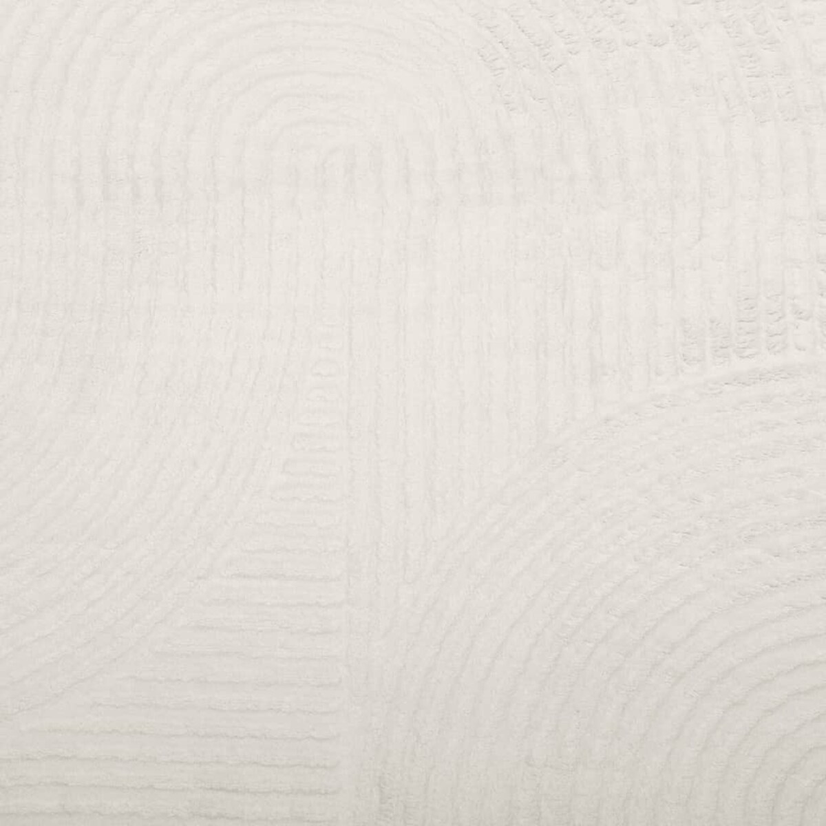 vidaXL Dywan IZA z krótkim włosiem, kremowy, Ø 160 cm