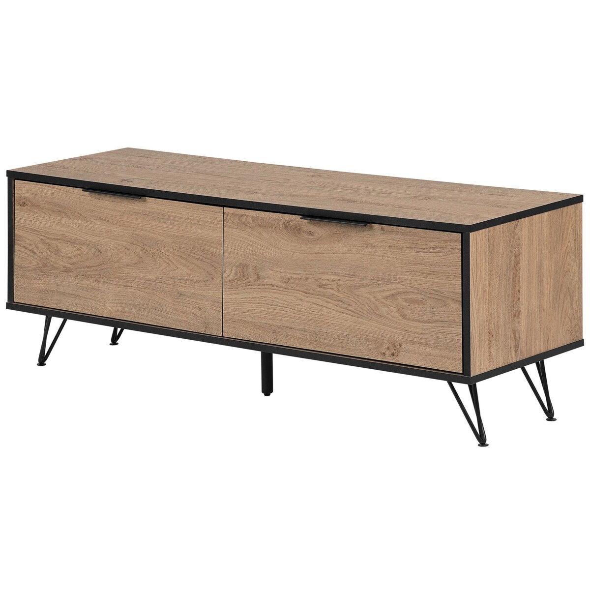 Szafka RTV jasne drewno HALSTON