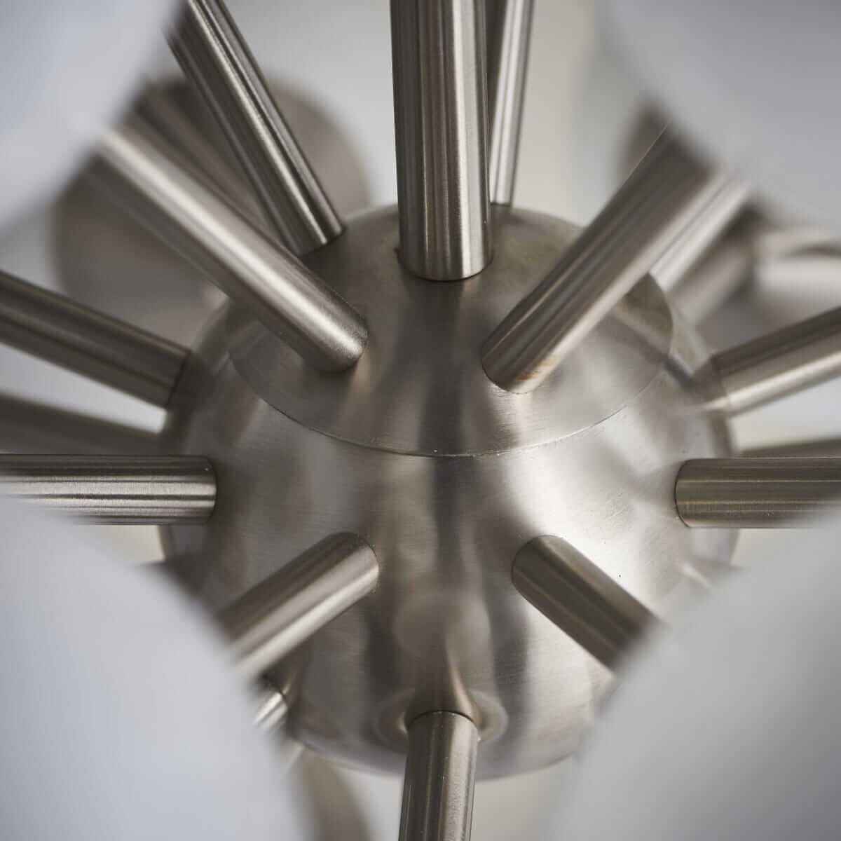 Molekułowa lampa wisząca Oscar 77587 Endon wielopunktowa biała nikiel