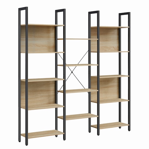 Regał 158X24X166 Cm Sonoma