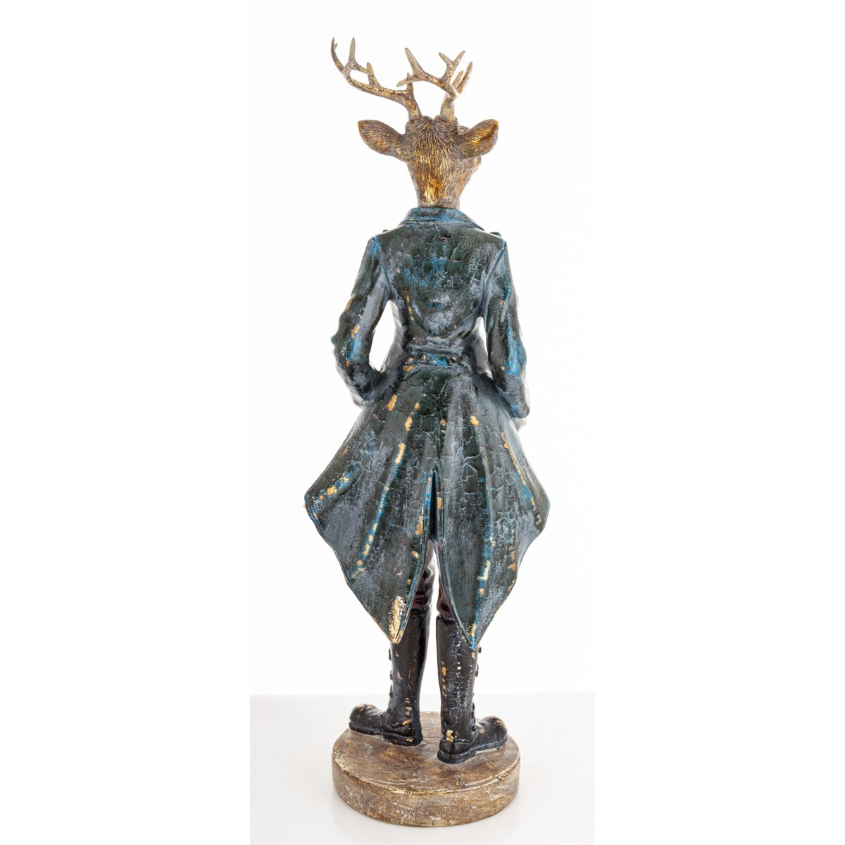 Figurka - elegancki jeleń 42x13x11 cm ELEGANTE z laską