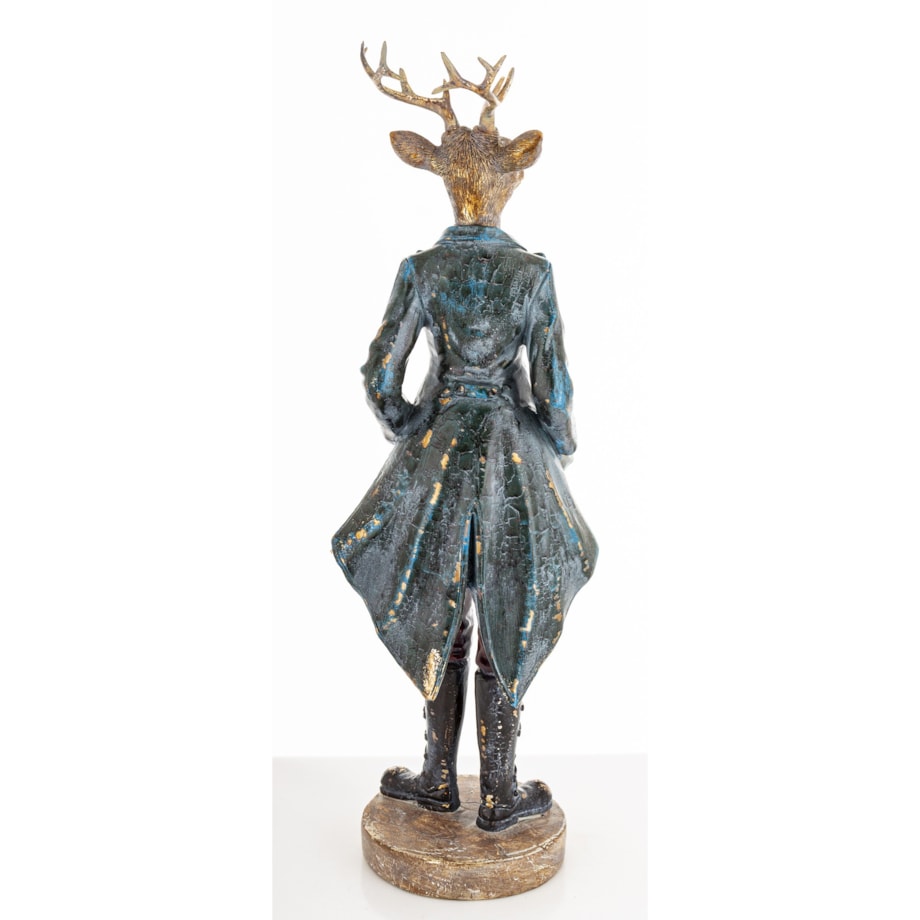Figurka - elegancki jeleń 42x13x11 cm ELEGANTE z laską