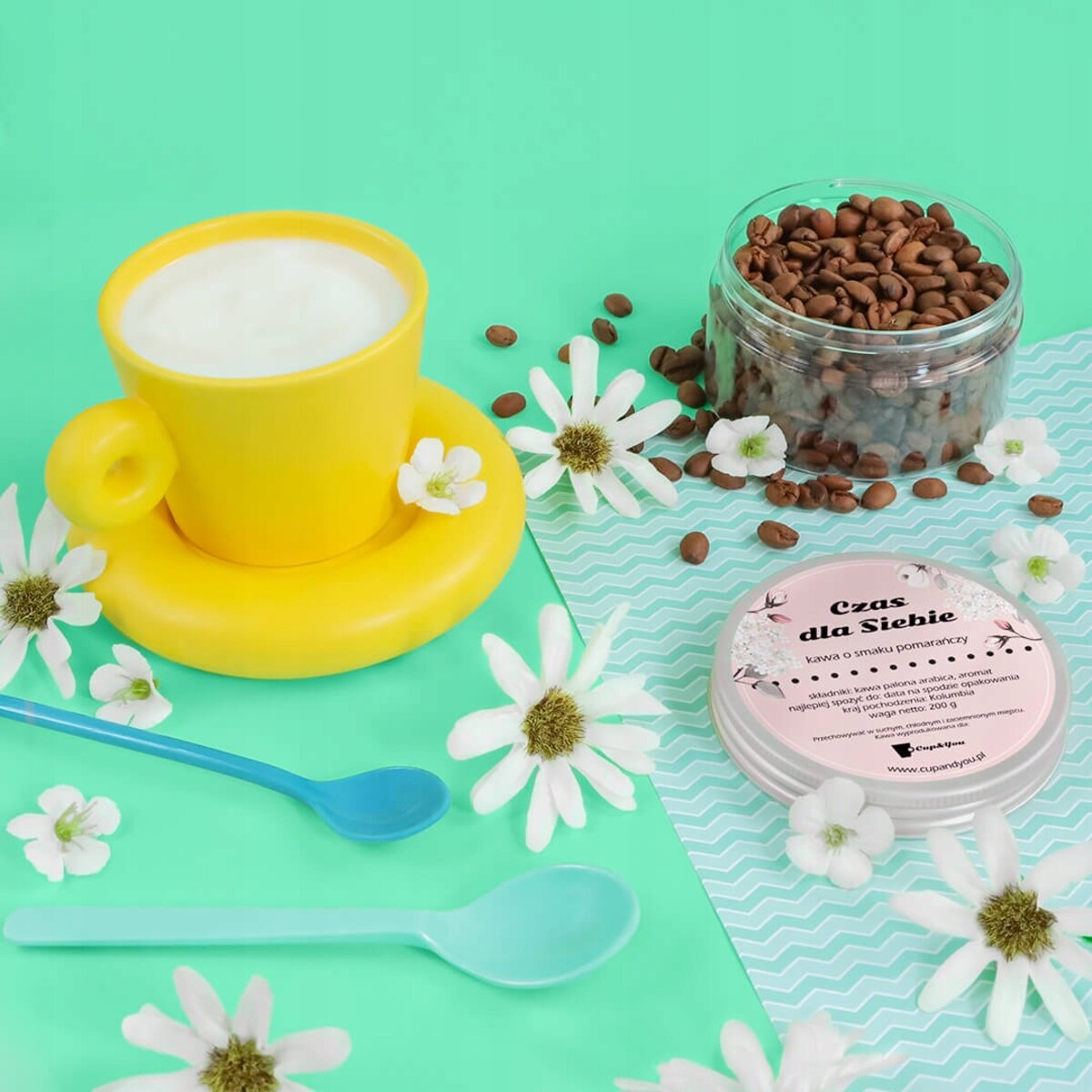 CZAS DLA SIEBIE kawa smakowa aromatyzowana na Dzień Mamy urodziny imieniny