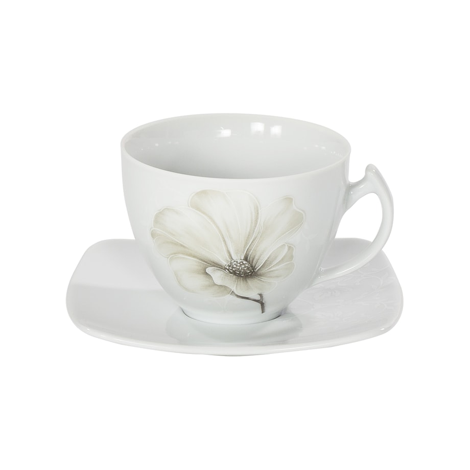 Zestaw obiadowo-kawowy dla 6 osób 30 el. Akcent Magnolia G463