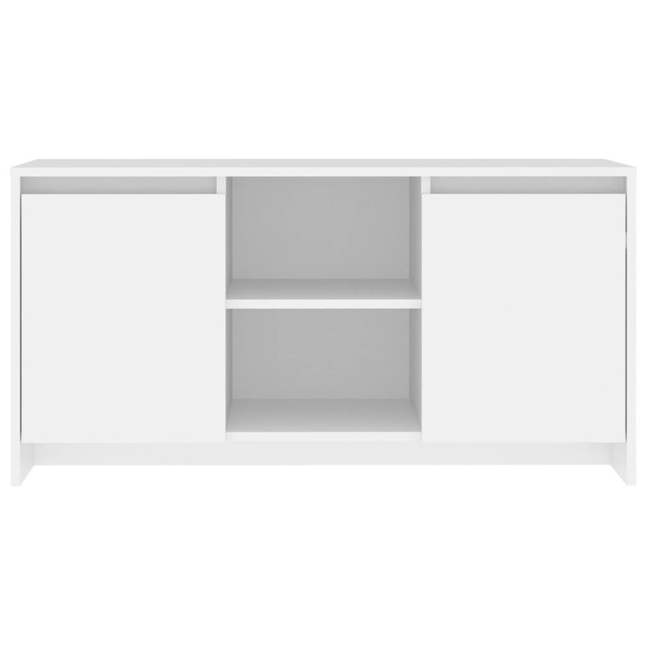 vidaXL Szafka pod TV, biała, 102x37,5x52,5 cm, materiał drewnopochodny