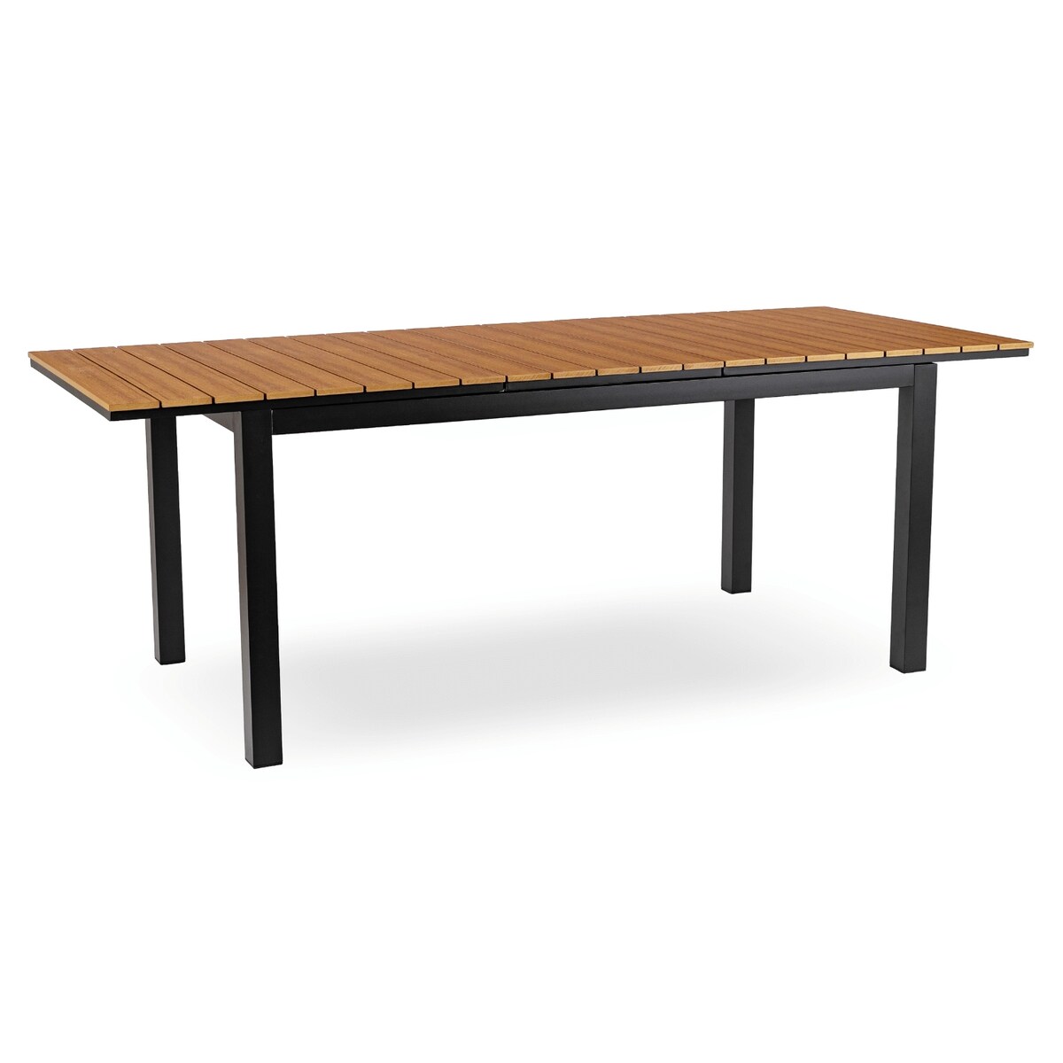 Zestaw Mebli Ogrodowych Na Taras Ogród Technorattan Czarny Dąb