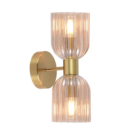 Kinkiet Light Prestige Piega złoty 2 x E14 1 szt.