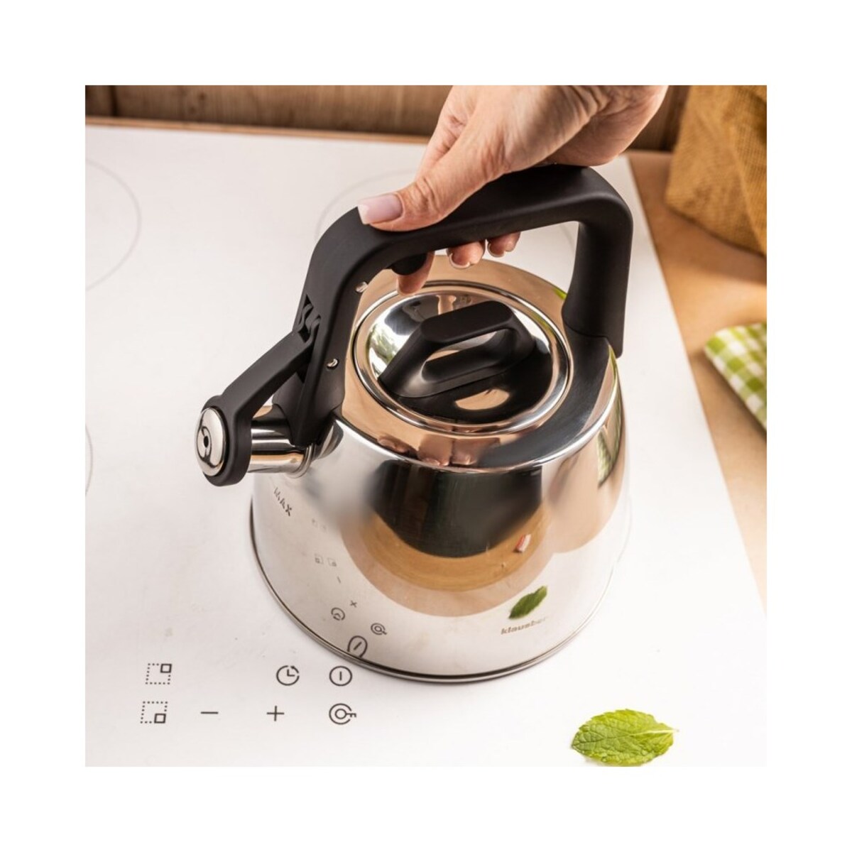 Klausberg czajnik z gwizdkiem 2,5l KB7914