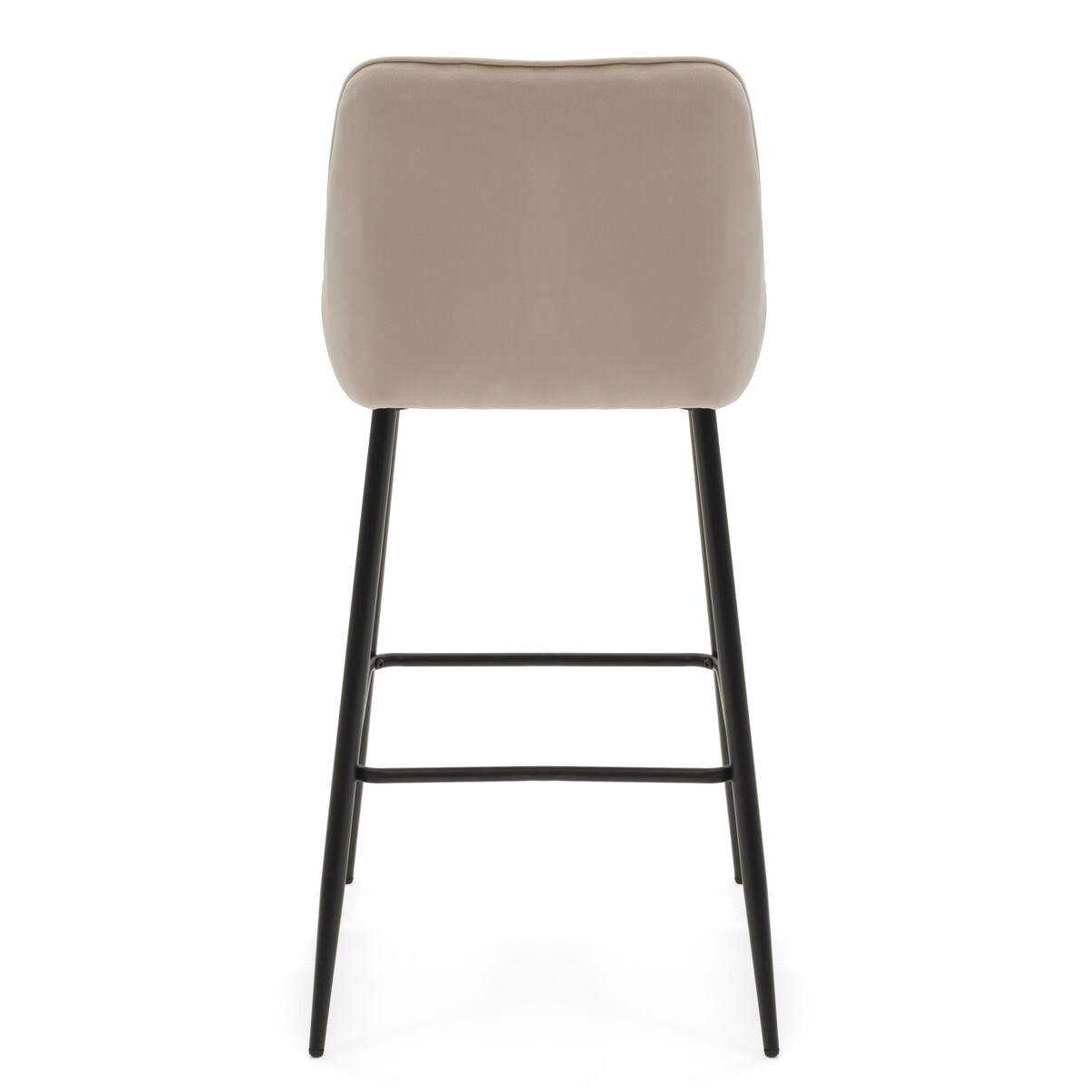 Hoker tapicerowany welurowy do salonu jadalni barowy glamour VASTO