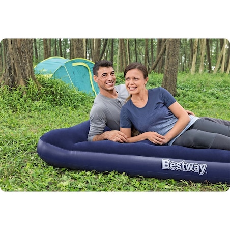 Materac dmuchany z pompką 191 x 137 x 28 cm Bestway 67225 Bestway