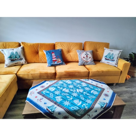 Poszewka Na Poduszkę Jasiek 45X45 Cm Żakardowa Dekoracyjna Ozdobna Nave