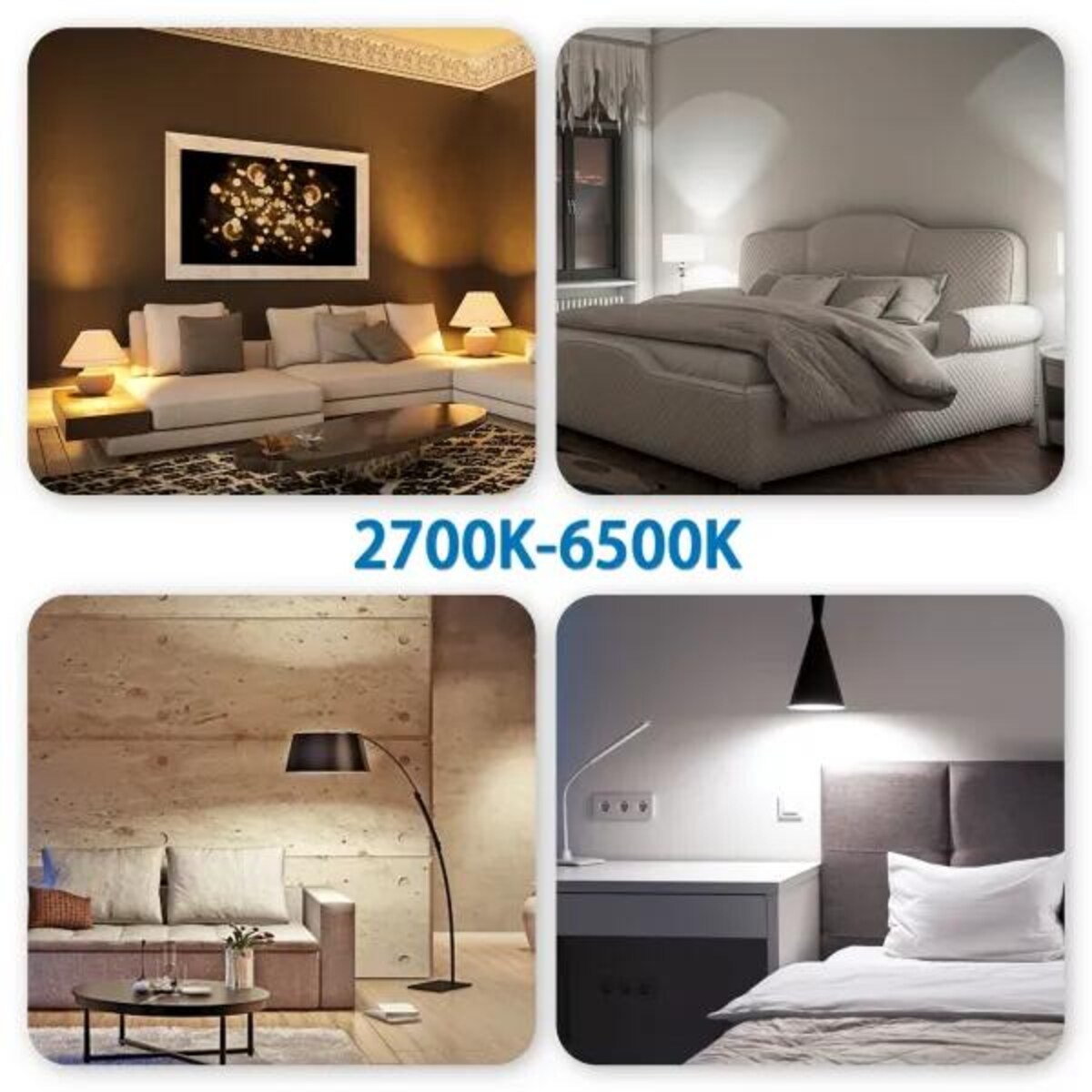 inteligentna żarówka led wb g45 e14 wi-fi 6,5w