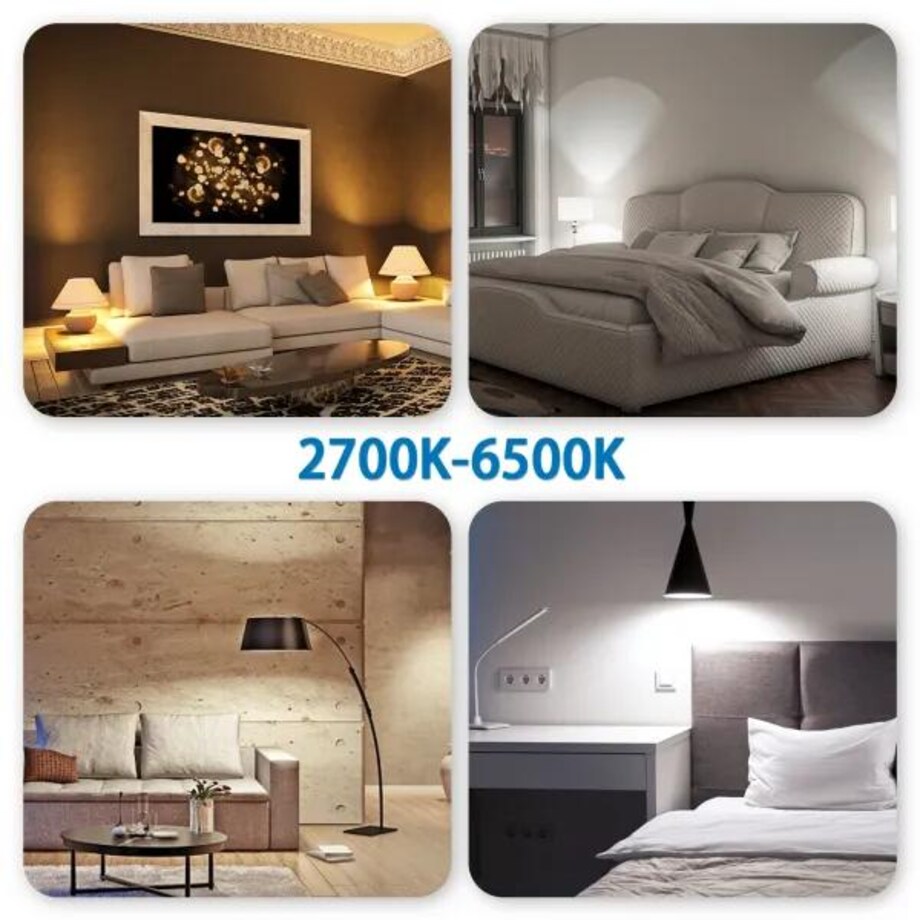 inteligentna żarówka led wb g45 e14 wi-fi 6,5w