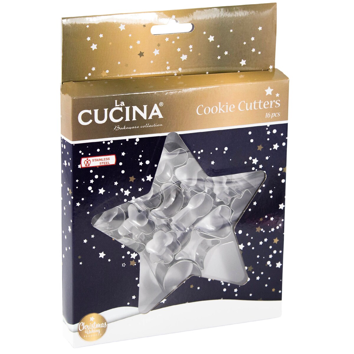 Foremki Do Pierników Wykrawacze Do Ciastek Metalowe 16 Sztuk