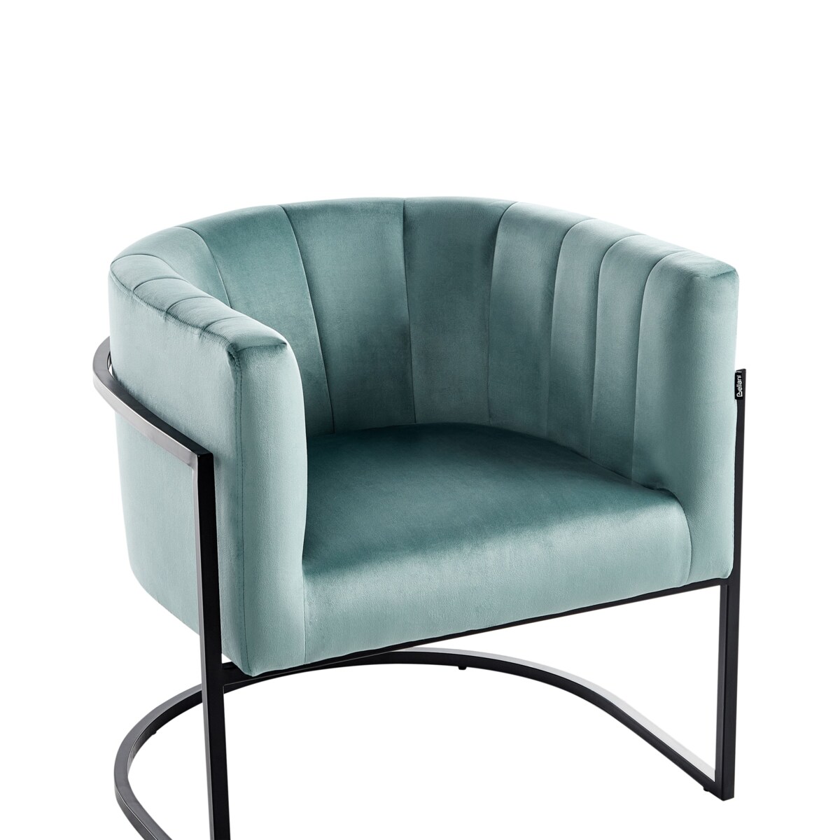 Fotel LARVIK II Welur Miętowy