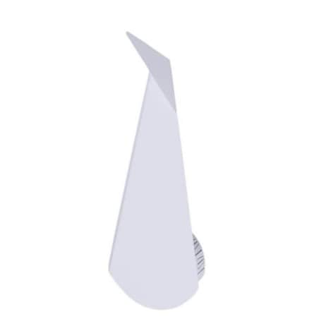 LAMPA ścienna ORIGAMI PAWN-W Abigali metalowa OPRAWA kinkiet LED 3W 3000K ptak biały