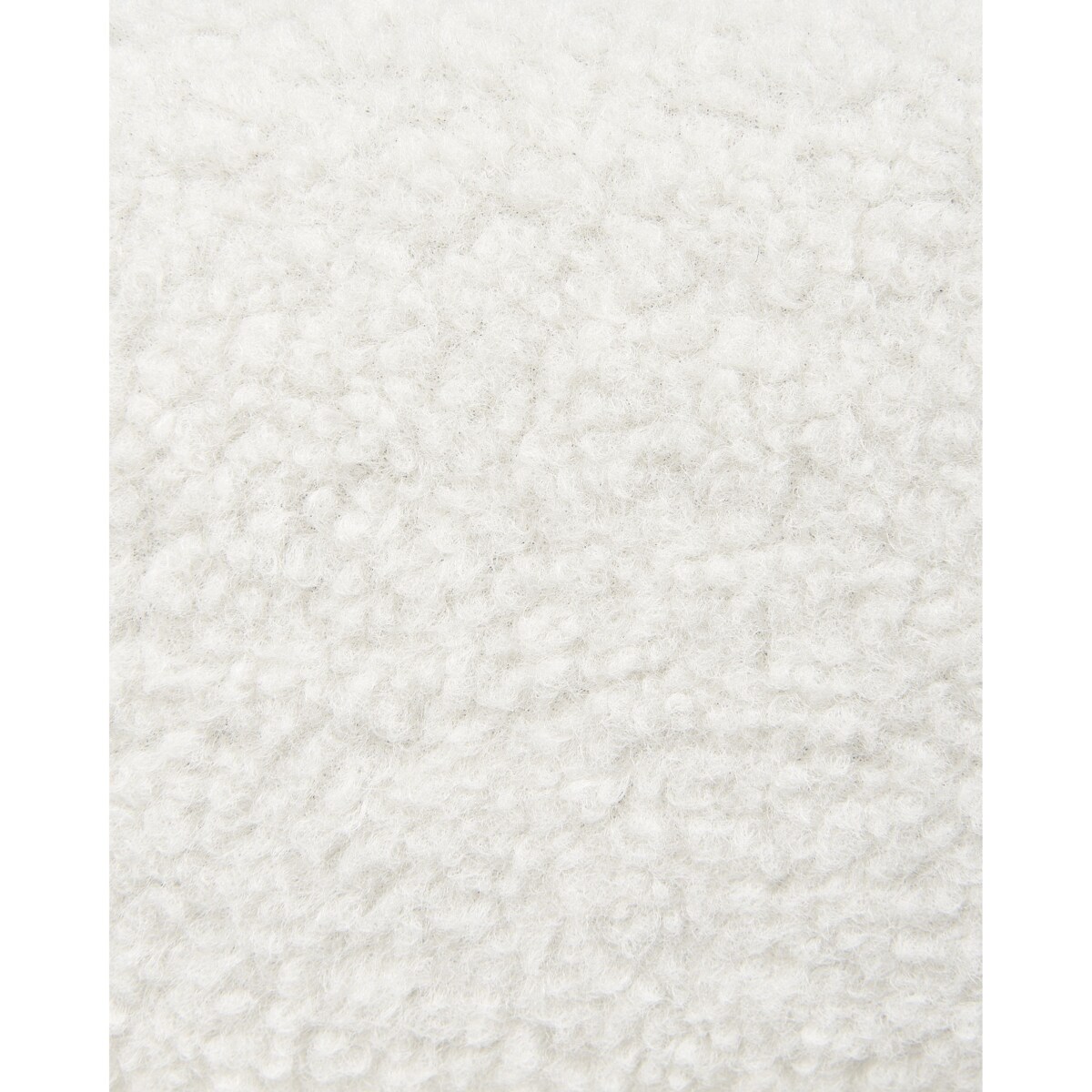 Fotel ODENZEN Boucle Biały