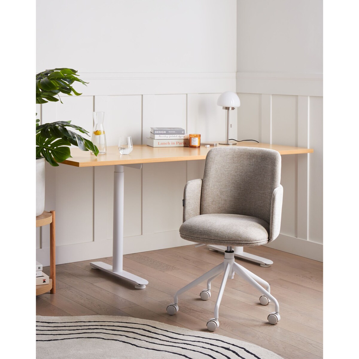 Krzesło biurowe DRYDEN Beżowy