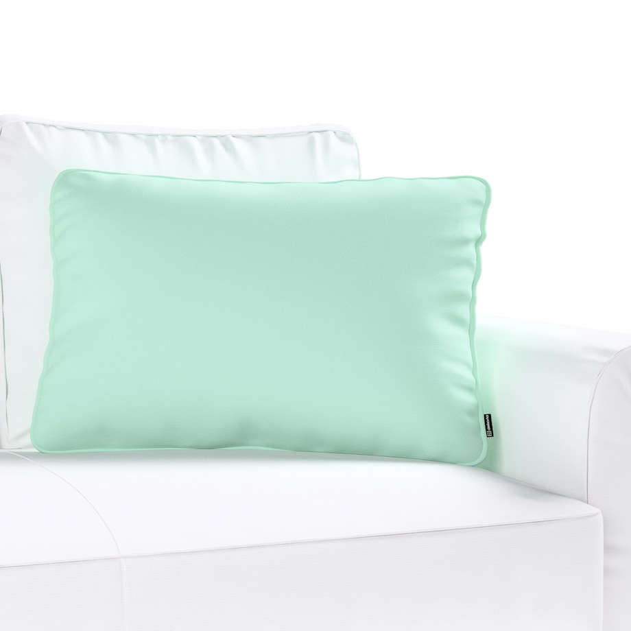 Poszewka Gabi na poduszkę prostokątna 60x40 turkusowo - miętowy