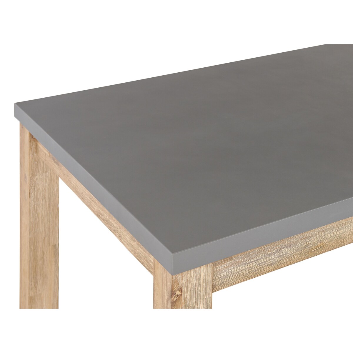 Zestaw ogrodowy stół 2 ławki i 2 stołki szary OSTUNI