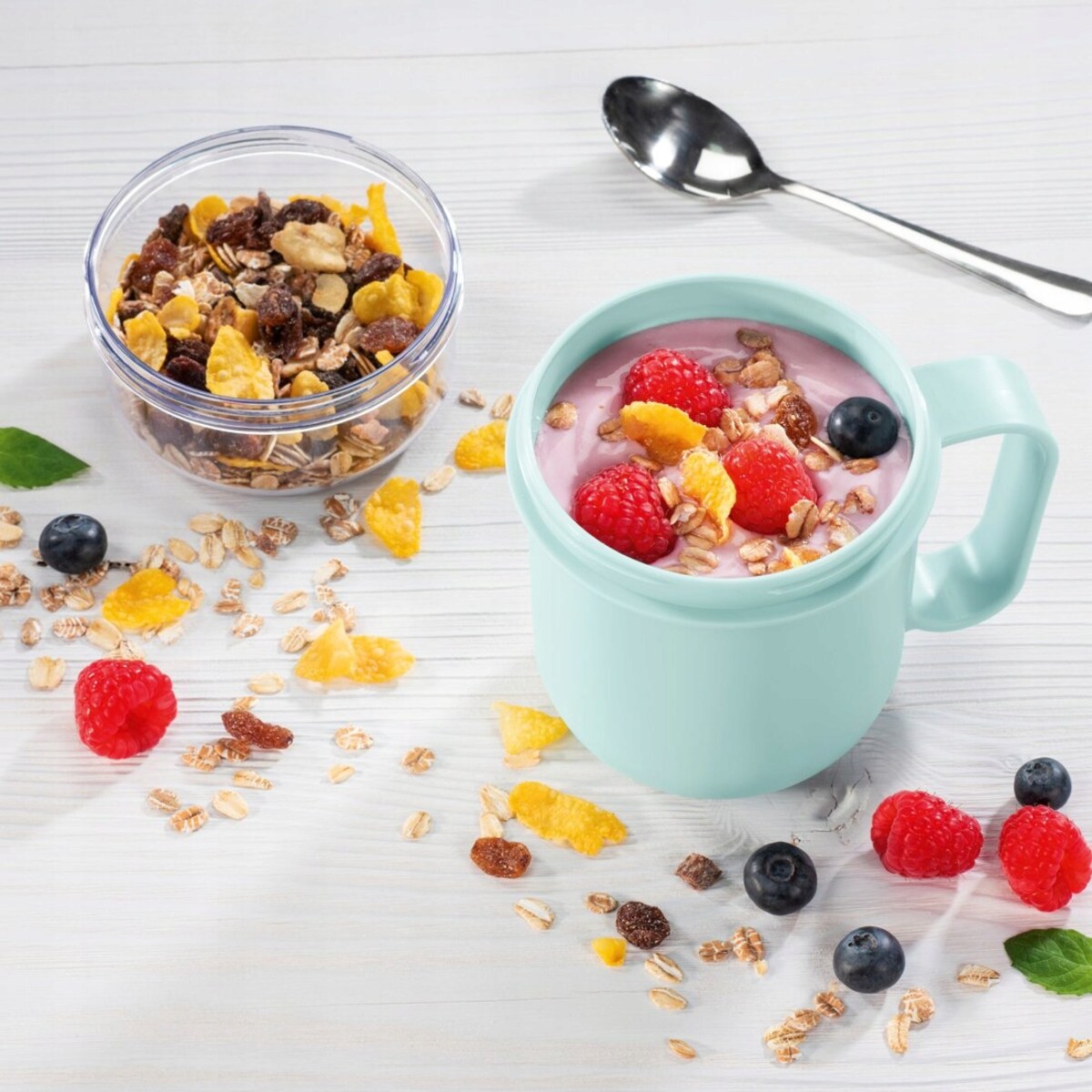 XAVAX Pojemnik na żywność lunchbox 2 komory 500ml