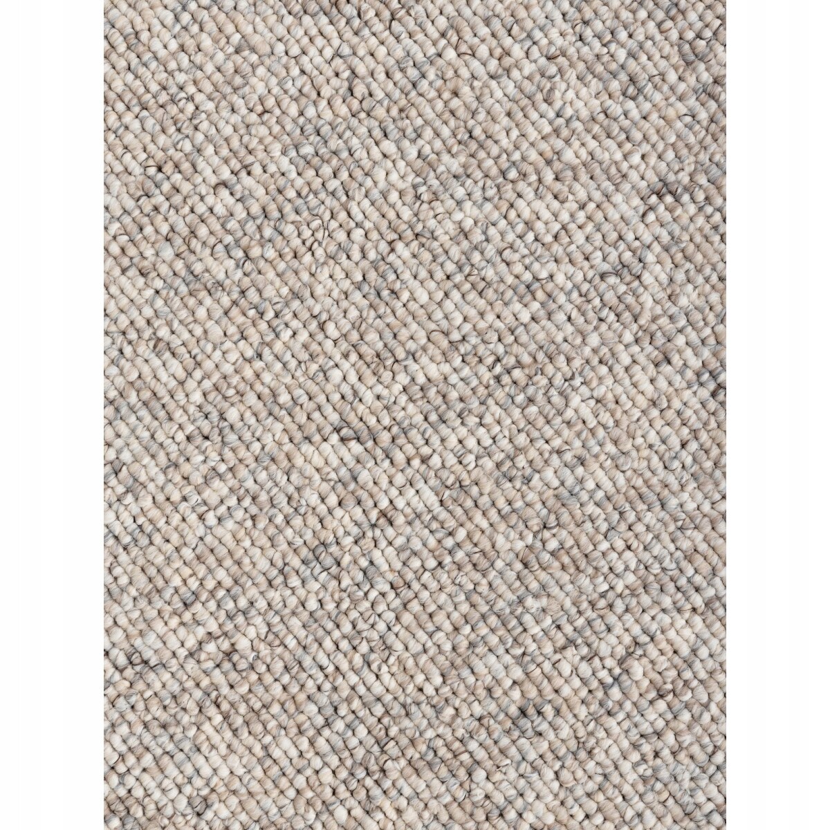 Dywan płasko tkany do salonu 160x230cm, kremowo szara pętelka
