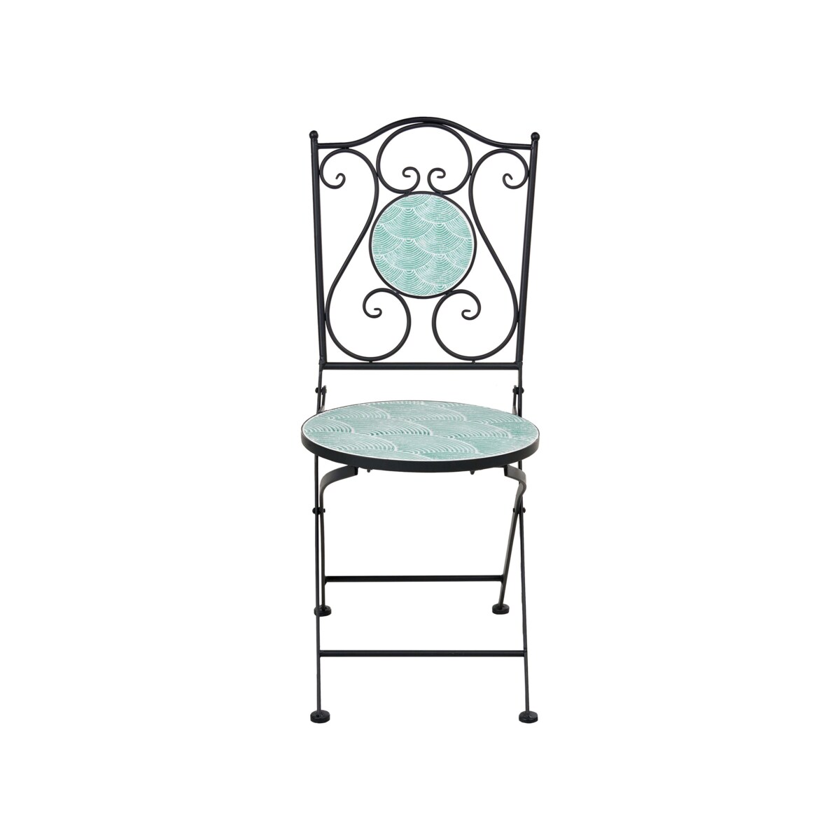 Zestaw mebli balkonowych Składane ANAPO Metal Czarny