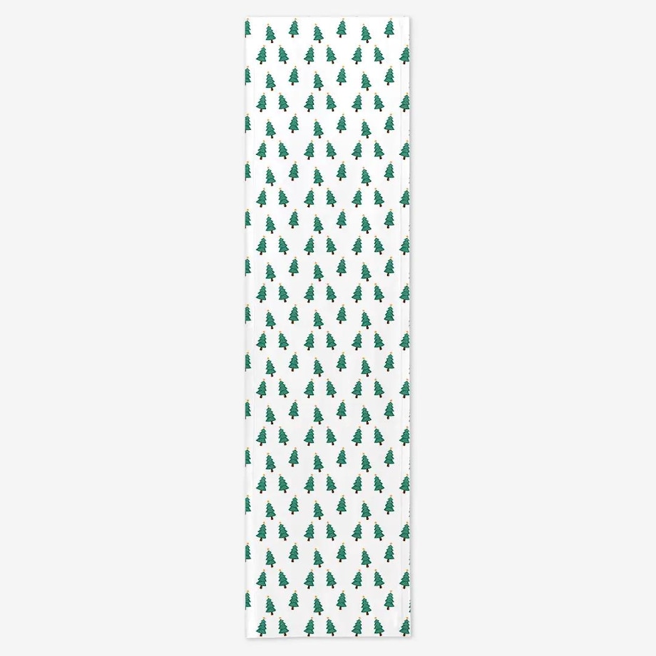 Bieżnik świąteczny - Choinki - 35x130 cm