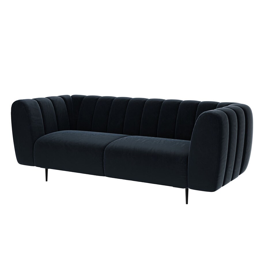 Shel 3-osobowa sofa - ciemnoniebieska