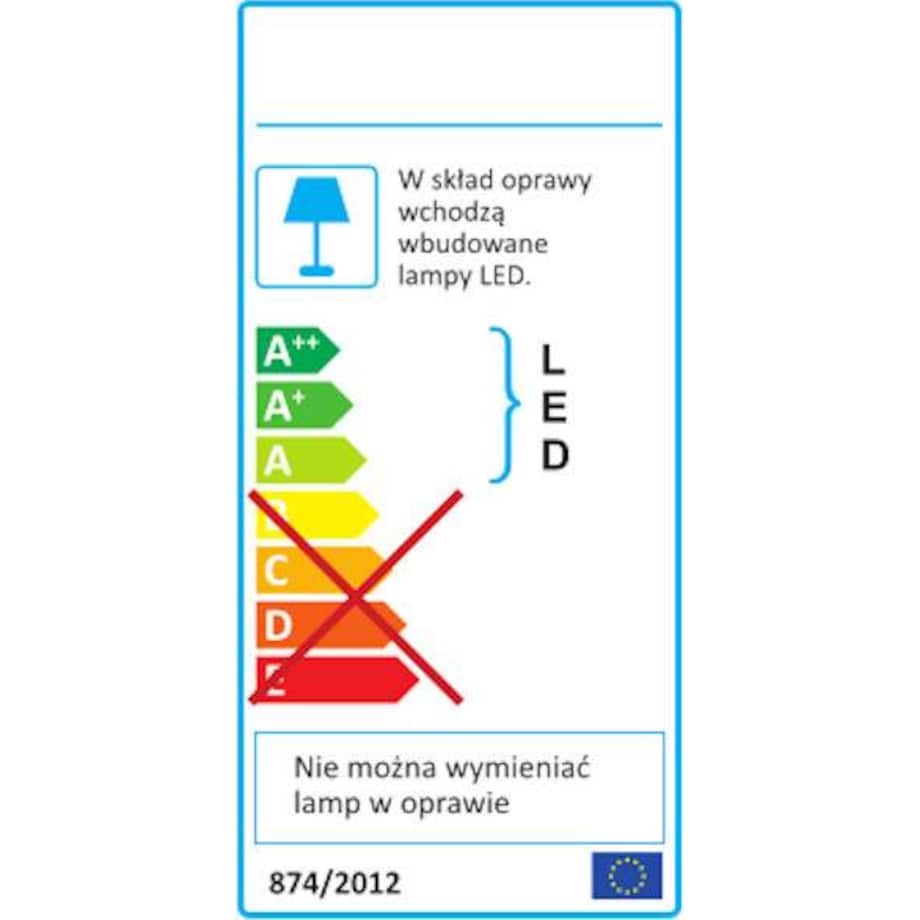 Kinkiet LAMPA ścienna ONE W0461-02E-F7F7 Zumaline metalowa OPRAWA tuba LED 5W 3000K z kryształkami złota