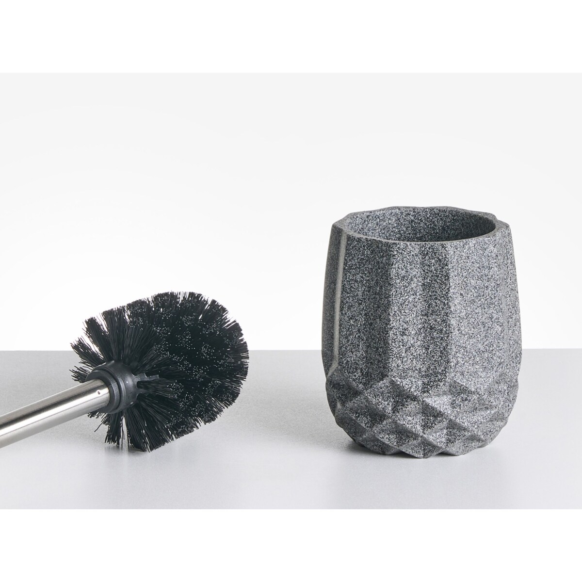 Zestaw akcesoriów łazienkowych 5 elementów SAMIRIA Szary