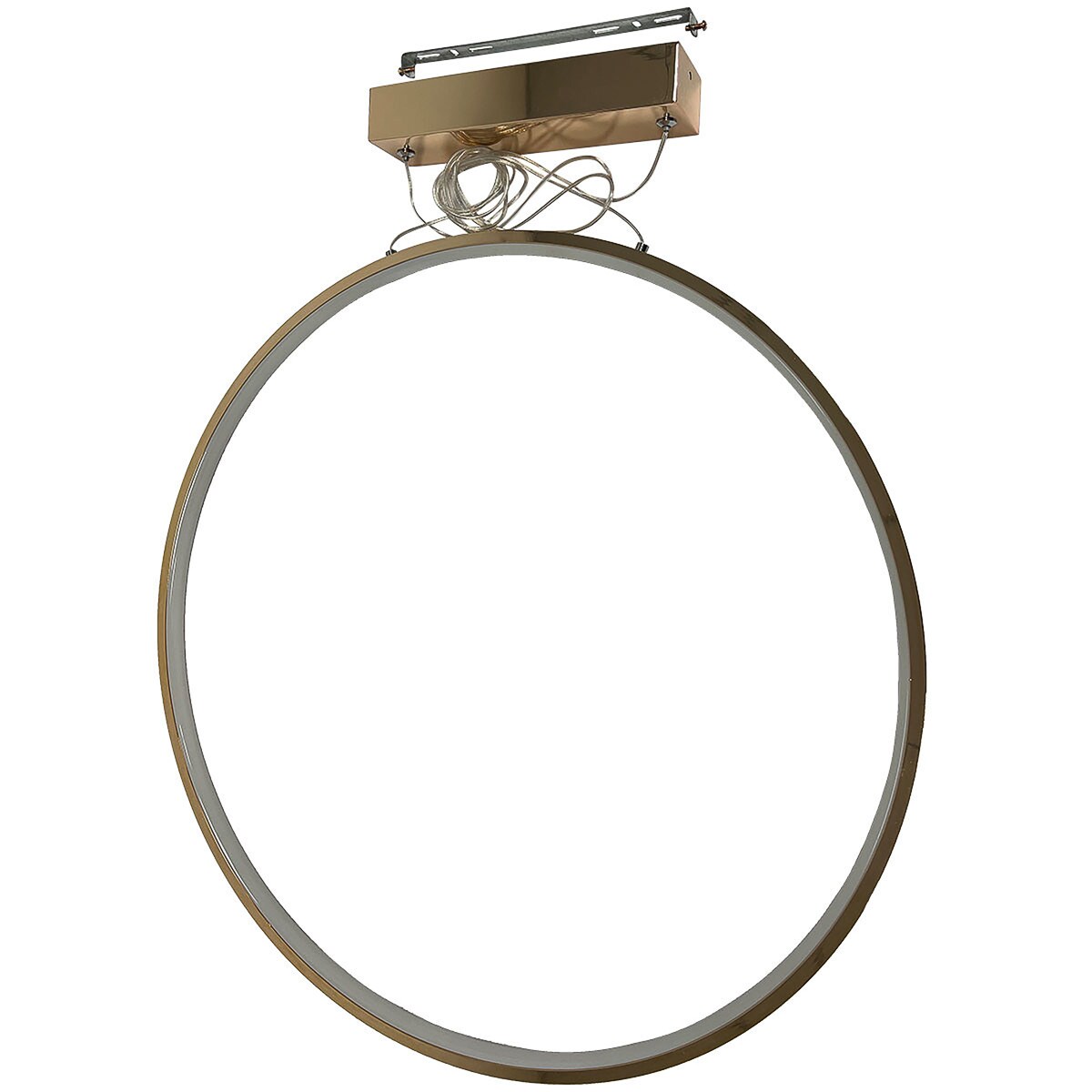 Lampa sufitowa wisząca Light Prestige Mirror złoty LED CCT 3000K/4000K/6000K (regulowana) 1 szt.
