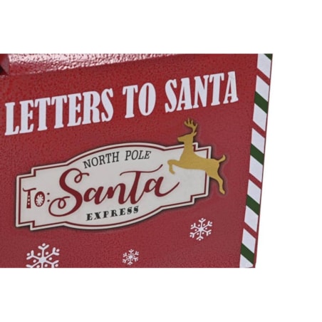 Skrzynka na listy świąteczna 52x29x24 cm